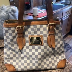 LV Hampstead MM Damier Azur
